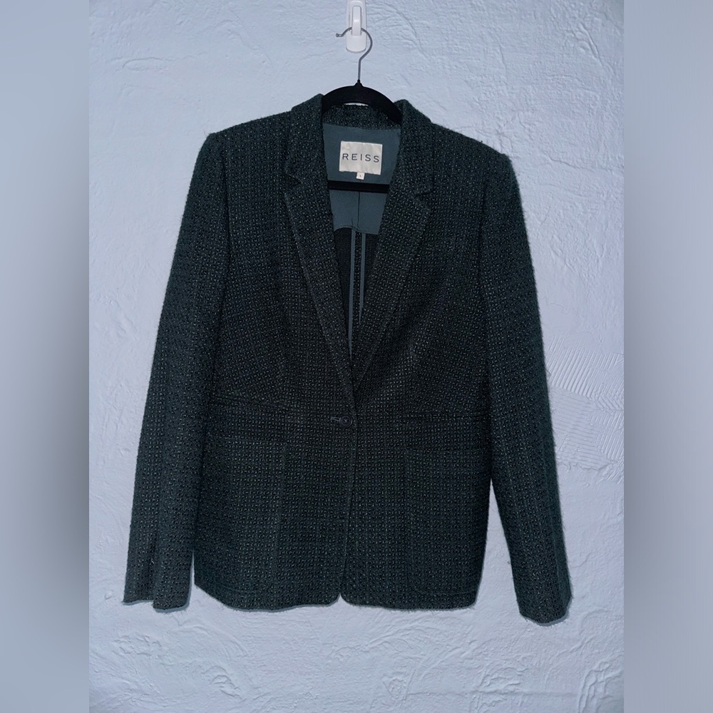 Reiss Merla Forest Green Jacket
